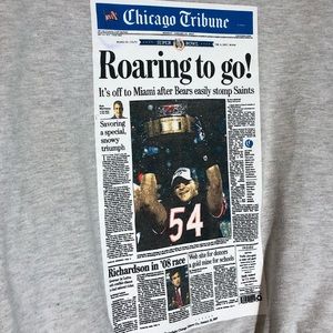 Jerzees Sweaters - 🔥 Chicago Bears Super Bowl Article Sweater Large Jerzees Sweaters - 🔥 Chicago Bears Super Bowl Article Sweater Large